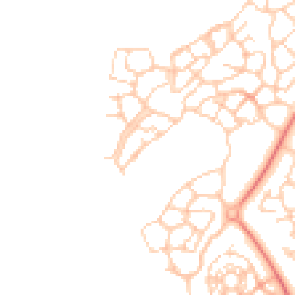 Daytime road noise heatmap for MK4 4TY