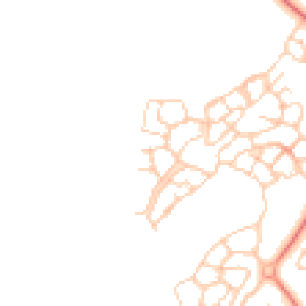 Daytime road noise heatmap for MK4 4TZ