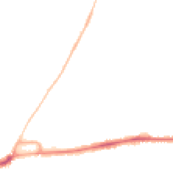 Night-time road noise heatmap for MK40 3DB