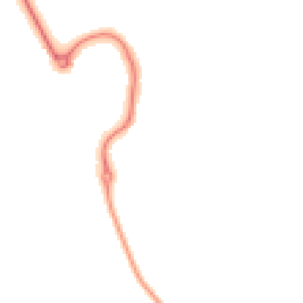 Night-time road noise heatmap for MK42 0WF