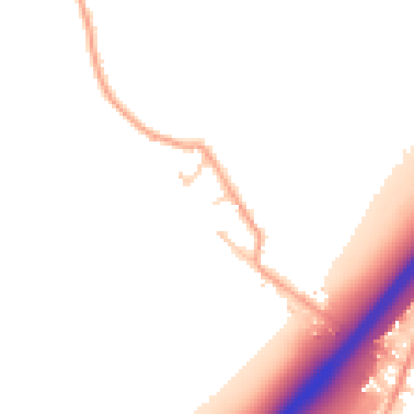 Daytime road noise heatmap for MK43 0RF