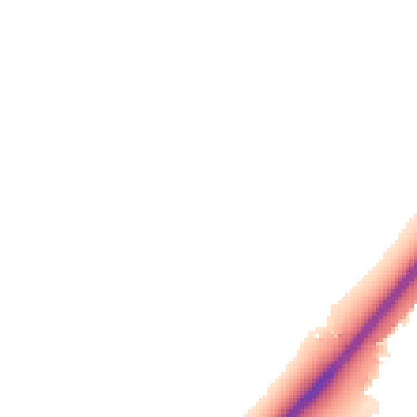 Night-time road noise heatmap for MK43 0RF