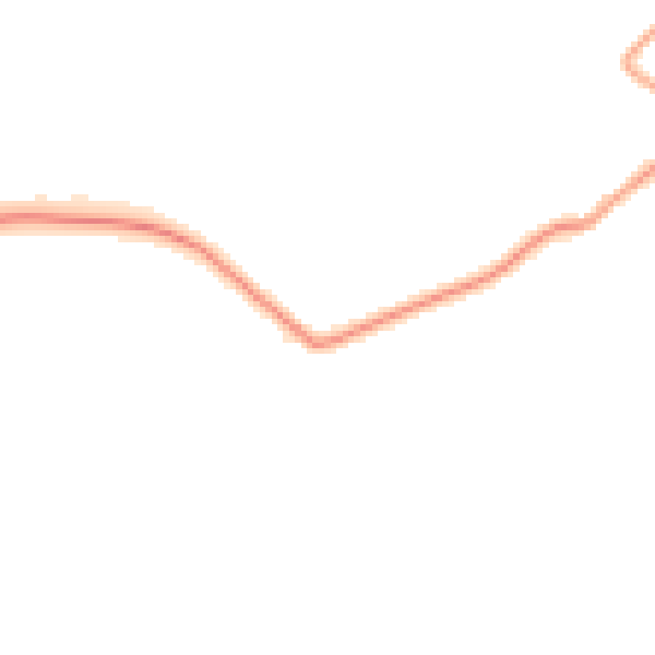 Daytime road noise heatmap for MK43 0SH