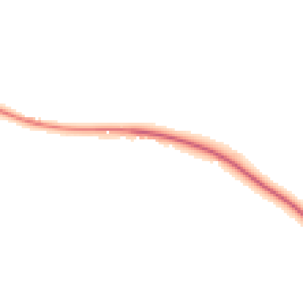 Night-time road noise heatmap for MK43 8BJ