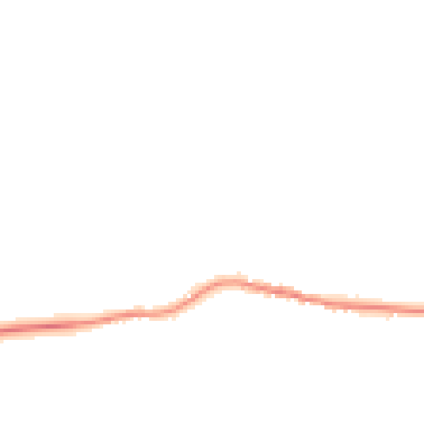 Night-time road noise heatmap for MK43 8EG