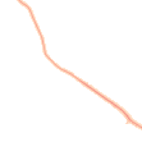 Daytime road noise heatmap for MK43 9NS