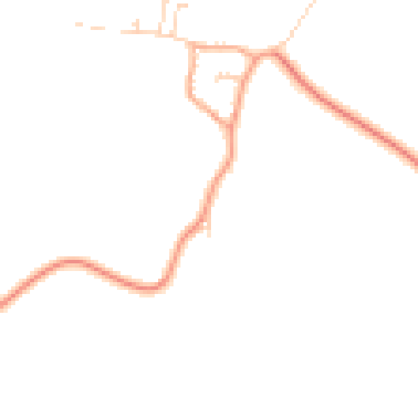 Daytime road noise heatmap for MK44 1AR