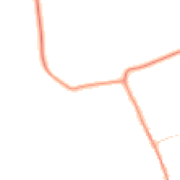Daytime road noise heatmap for MK44 2BU