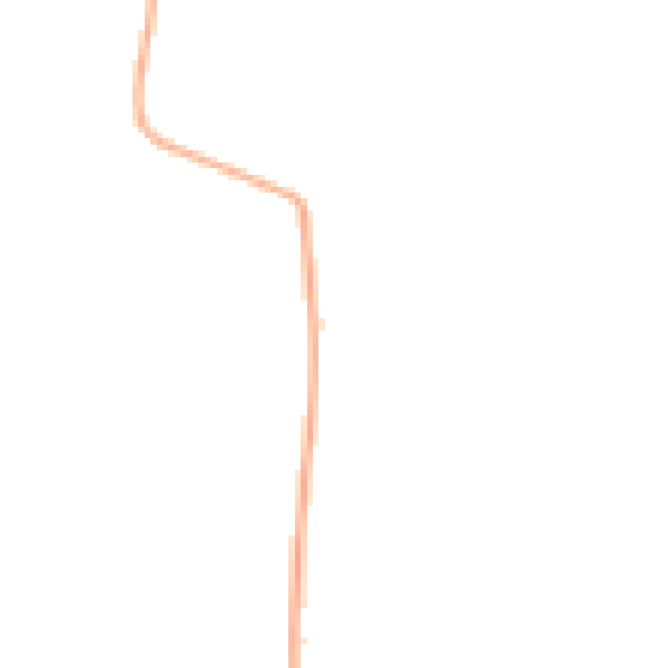 Night-time road noise heatmap for MK44 2EY
