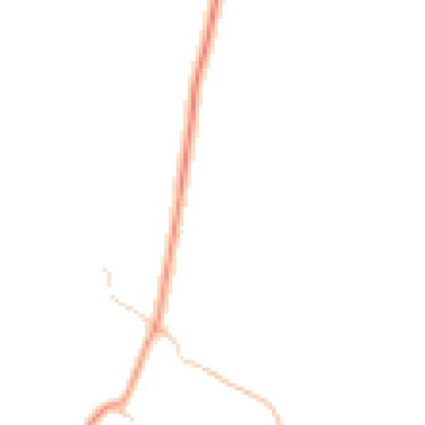 Daytime road noise heatmap for MK44 2LE