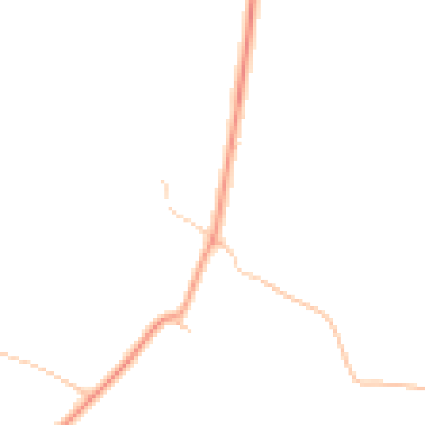 Daytime road noise heatmap for MK44 2LL