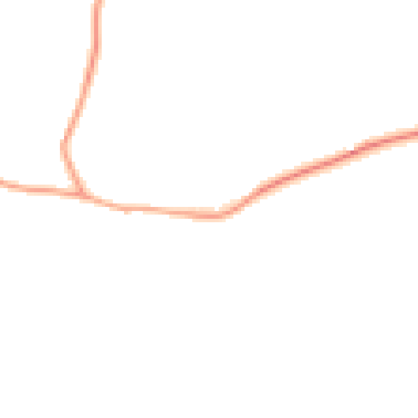 Daytime road noise heatmap for MK44 2NE