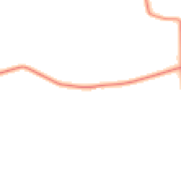 Daytime road noise heatmap for MK44 3BS