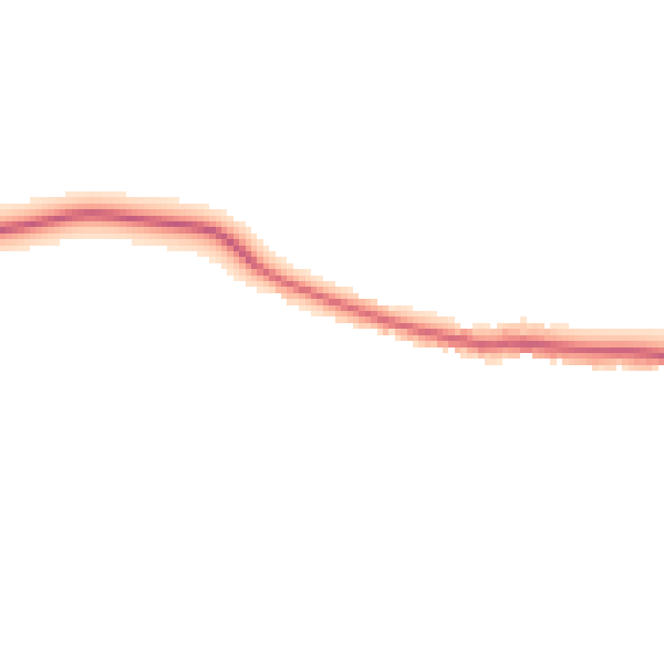 Night-time road noise heatmap for MK44 3FF