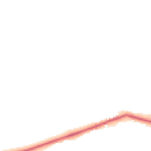 Night-time road noise heatmap for MK44 3QA