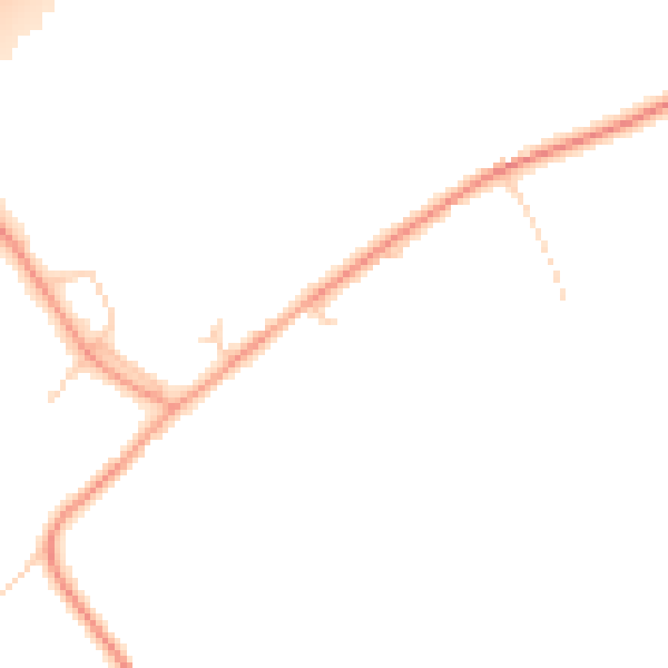 Daytime road noise heatmap for MK44 3SL