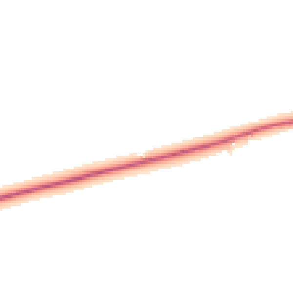 Night-time road noise heatmap for MK44 3TR