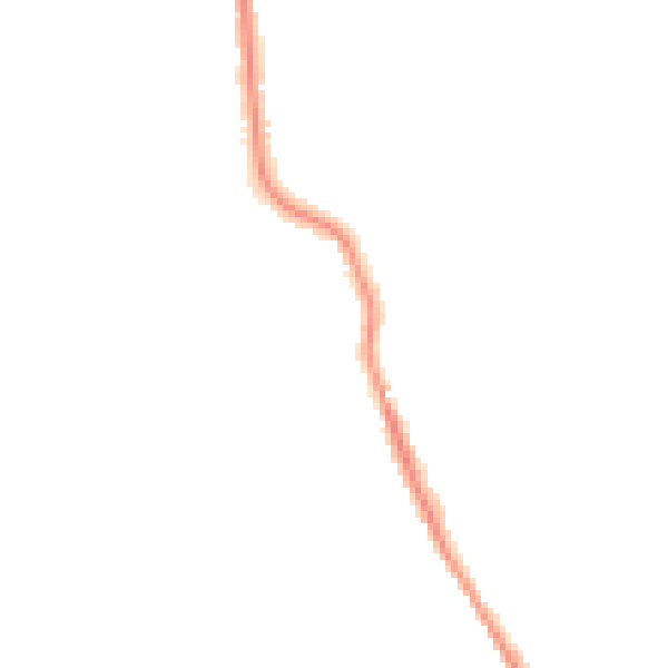 Night-time road noise heatmap for MK45 1BG