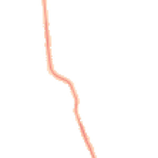 Night-time road noise heatmap for MK45 1BJ