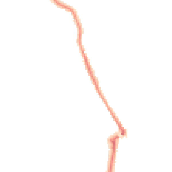 Night-time road noise heatmap for MK45 1FP