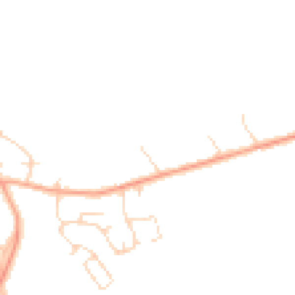 Daytime road noise heatmap for MK45 3DH