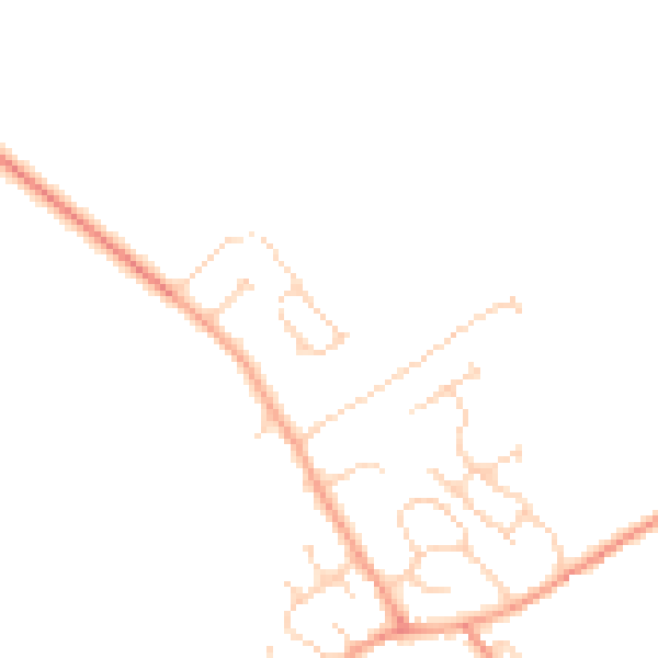 Daytime road noise heatmap for MK45 3GB