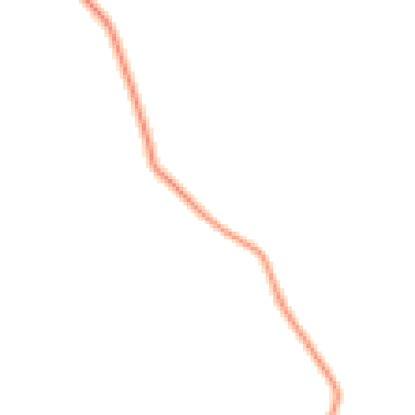 Daytime road noise heatmap for MK45 4DH