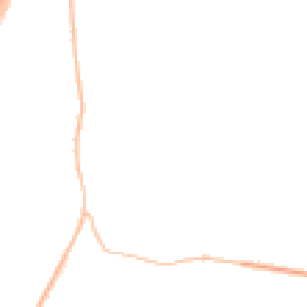 Night-time road noise heatmap for MK45 4PD