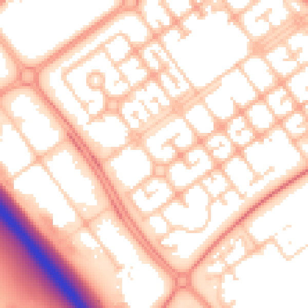 Daytime road noise heatmap for MK6 2LN