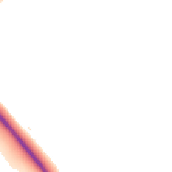 Night-time road noise heatmap for MK6 2LN