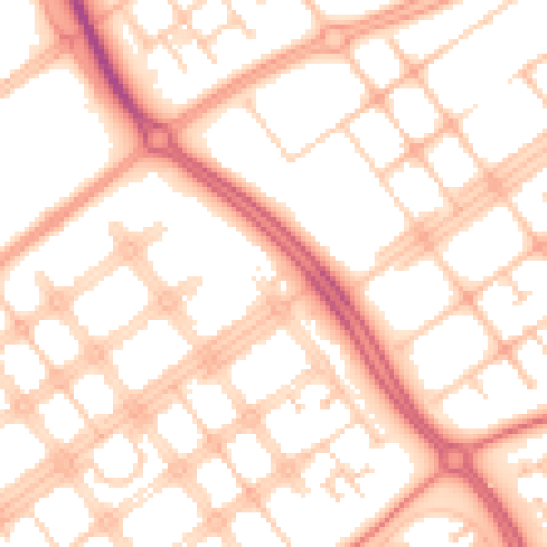Daytime road noise heatmap for MK6 2LP