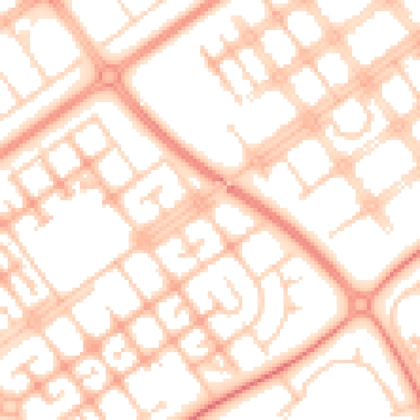 Daytime road noise heatmap for MK6 2RT
