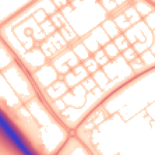 Daytime road noise heatmap for MK6 2SZ