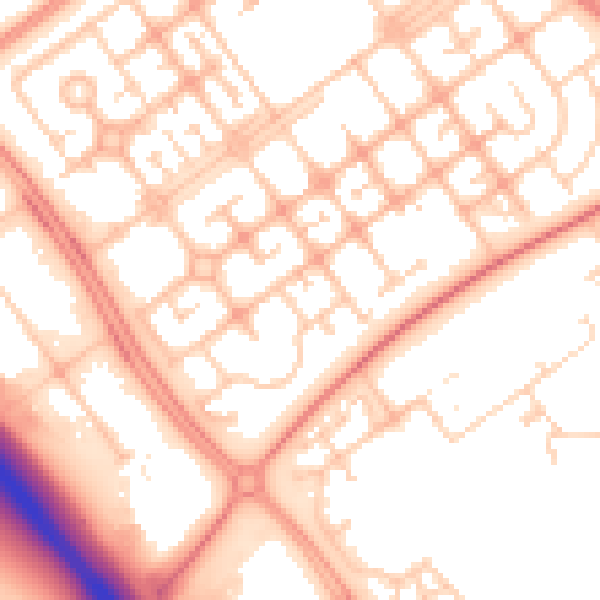 Daytime road noise heatmap for MK6 2TN