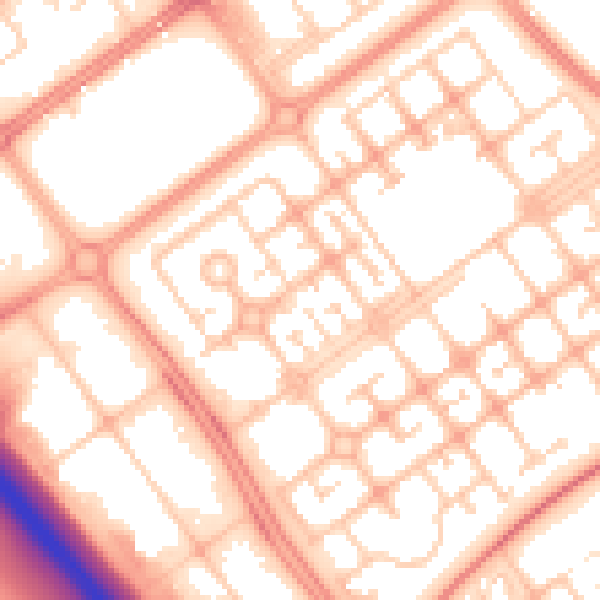 Daytime road noise heatmap for MK6 2XJ