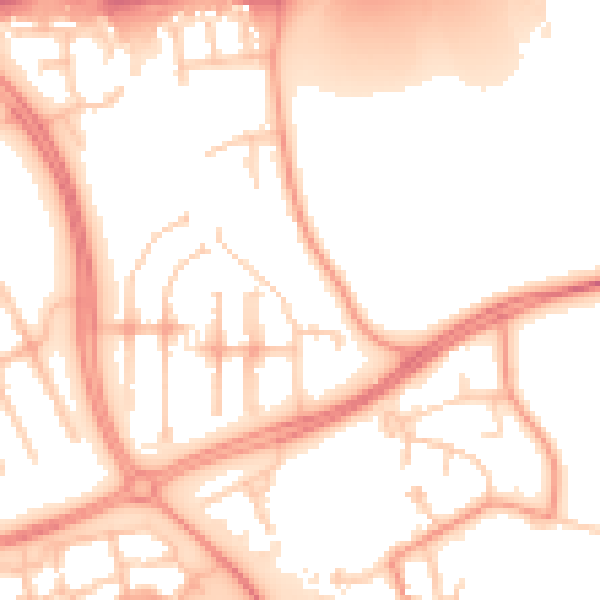 Daytime road noise heatmap for MK6 3DA
