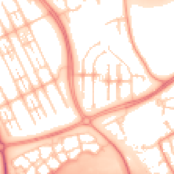 Daytime road noise heatmap for MK6 3DH