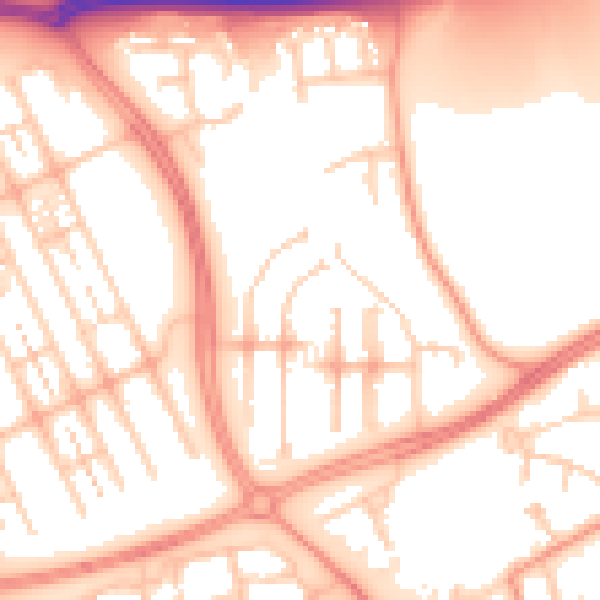 Daytime road noise heatmap for MK6 3DN