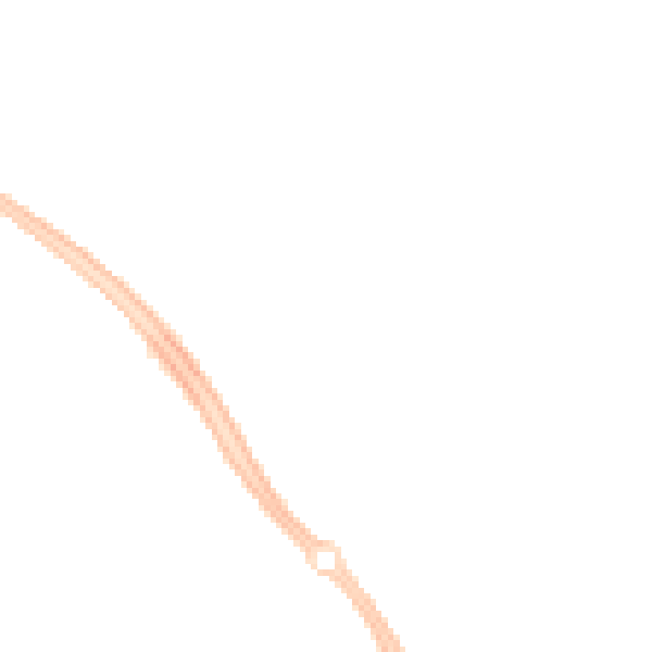Night-time road noise heatmap for MK6 3JZ