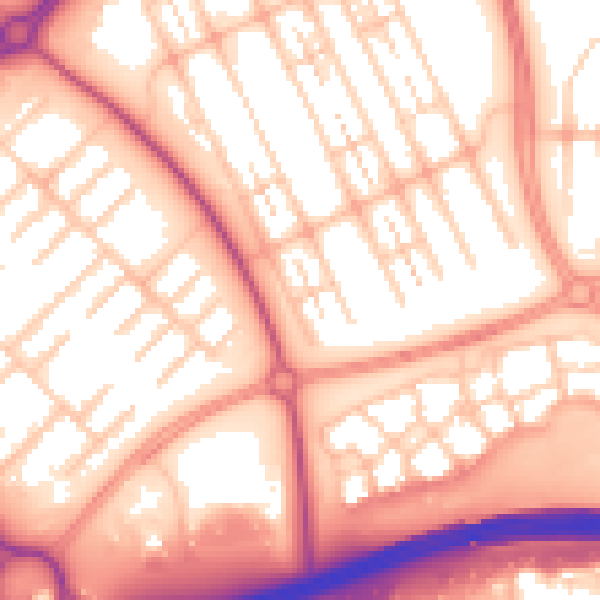 Daytime road noise heatmap for MK6 4HD