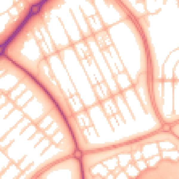 Daytime road noise heatmap for MK6 4HP