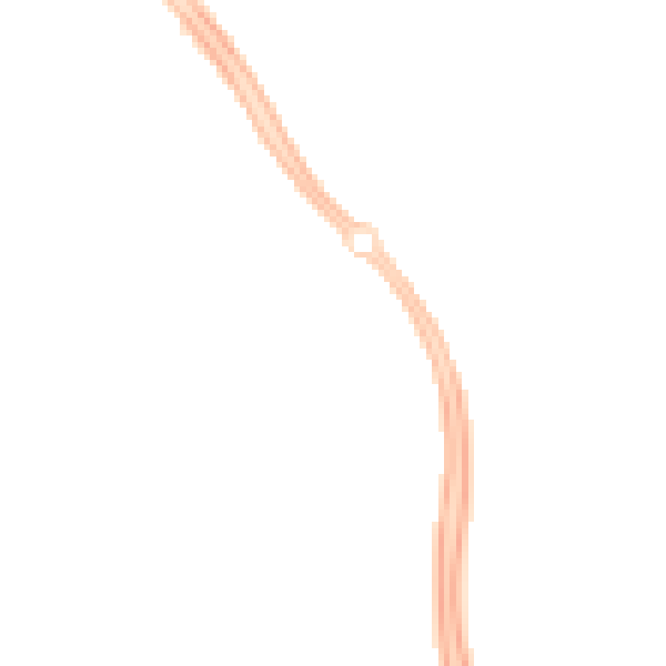 Night-time road noise heatmap for MK6 5AE