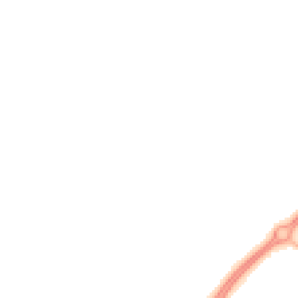 Night-time road noise heatmap for MK6 5DF