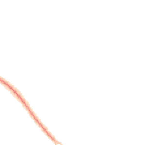 Night-time road noise heatmap for MK8 0AT