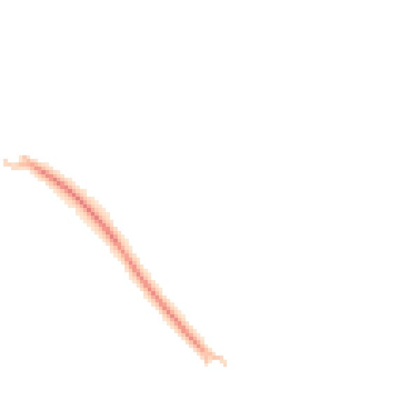 Night-time road noise heatmap for MK8 0BA