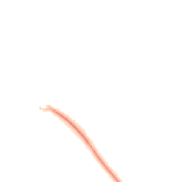 Night-time road noise heatmap for MK8 0EG