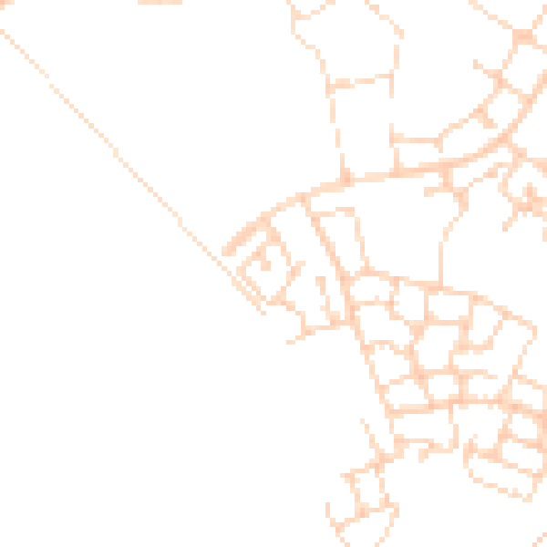 Daytime road noise heatmap for MK8 1DP