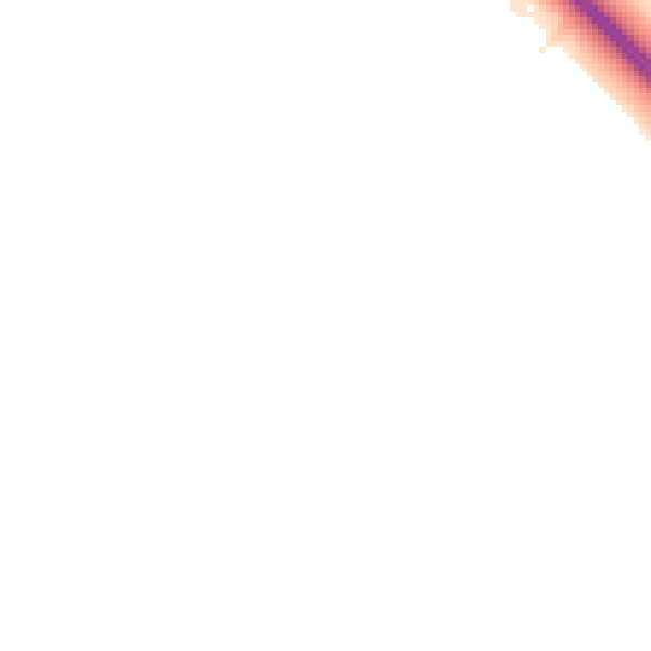 Night-time road noise heatmap for MK8 9HH
