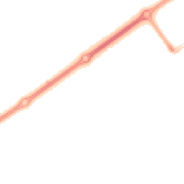 Night-time road noise heatmap for MK9 2DL
