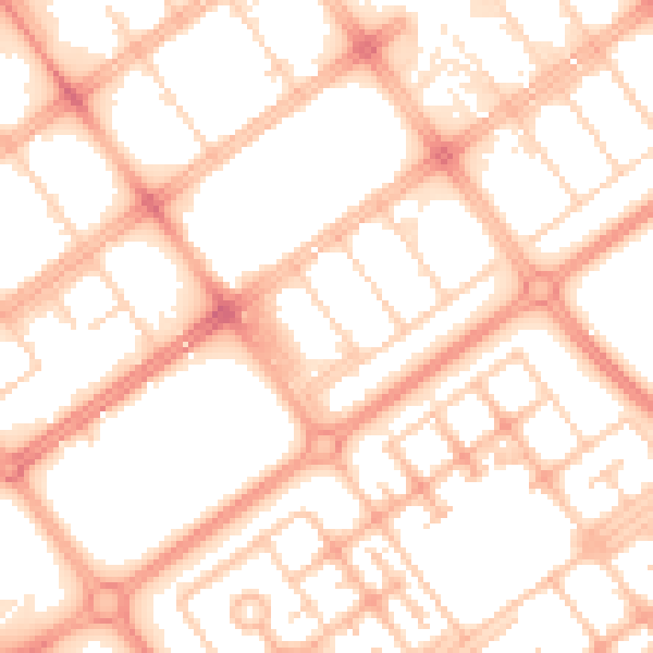 Daytime road noise heatmap for MK9 2FD